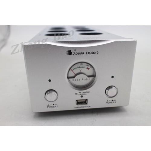 Bada 5610 European standard Power Filter Audio filter Schuko Socket 2 channel Power Supply Filter with USB 5V 2A output