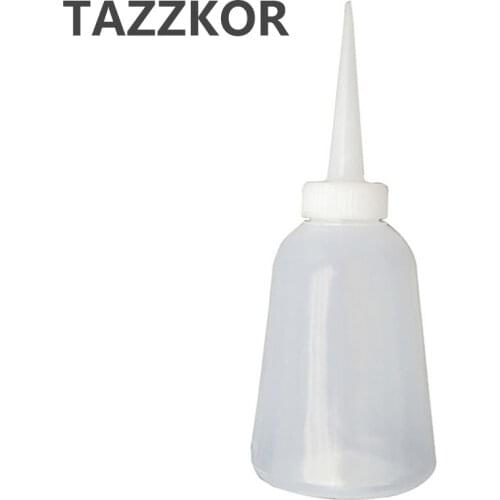 Oil Bottle High Pressure Long Mouth Plastic Hose Machine Oil Bottles Wholesale Oil Bottle 250ml Size White Working DIY Bottles