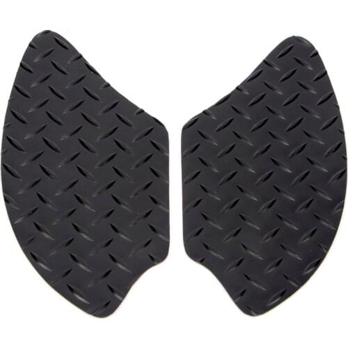 Black Motorcycle Rubber Gas Fuel Oil Tank Traction Pad Side Knee Grip Protector Sticker Decals for Honda CBR250 2011-2017