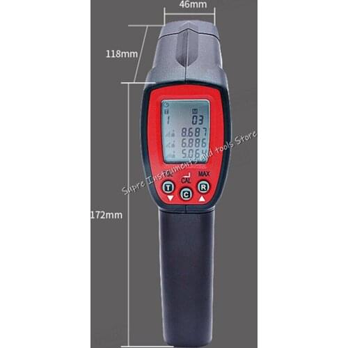 TES135A TES-135A Digital Color Analyzer Meter USB Interface LCD Display Auto Memory Instruction Manual Software CD USB Cable