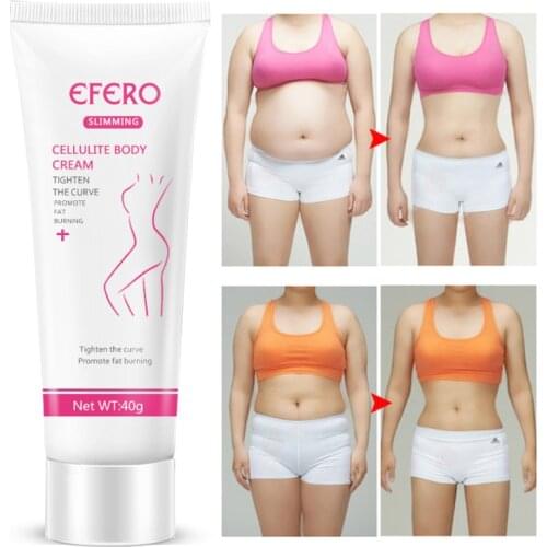 EFERO Slimming Cellulite Massage Cream Health Body Slimming Promote Fat Burn Thin Waist Stovepipe Body Care Cream Lift ToolTSLM2
