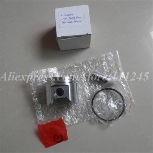 K650 PISTON KIT 50MM FITS PARTNER HUSQVARNA K700 CYLINDER ASY CONCRETE CUT OFF SAW ZYLINDER KOLBEN RING PIN CLIPS ASSEMBLY