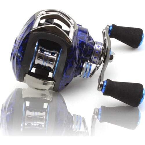 High Quality Reel 13+1 Ball Bearings Fishing Gear Water Drop Wheel Right/Left Hand Bait Casting Fishing Reel Lure Reel