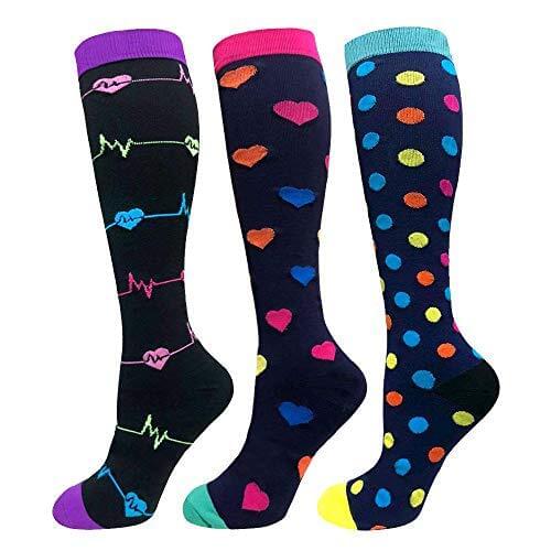 28Style Compression Socks Women Men Best Running Athletic Outdoor Sports Crossfit Flight Travel Nurses Running Athletic Socks