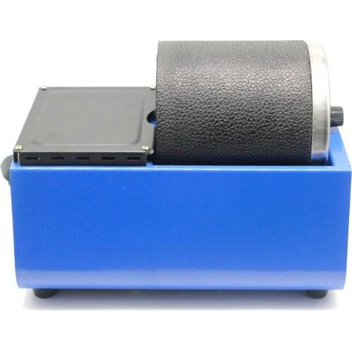 Mini Bead Polisher 16W Jewelry Rotary Polishing Machine with Rubber Barrel