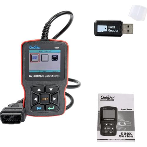 Creator C501 V7.3 For BMW & OBDII/EOBD Multi-System Scanner