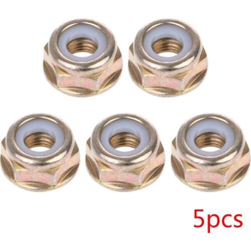 P82C 5Pcs Universal Trimmer Strimmer Brush Cutter Left Hand Thread Blade Nut Replace