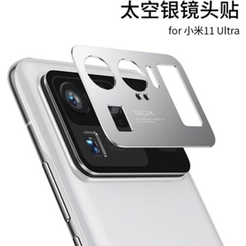 New Camera Cover For Xiaomi Mi 11 Ultra Camera Case Glass Metal Lens Protective Protection Guard Protector Xiomi Mi11 Ultra