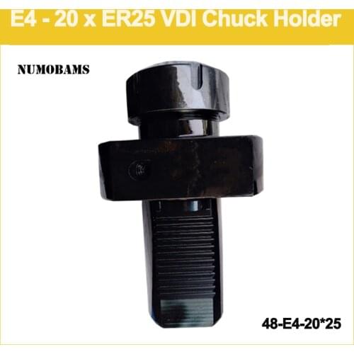 Free Shipping E4-20-ER25 VDI ER Chuck Holder