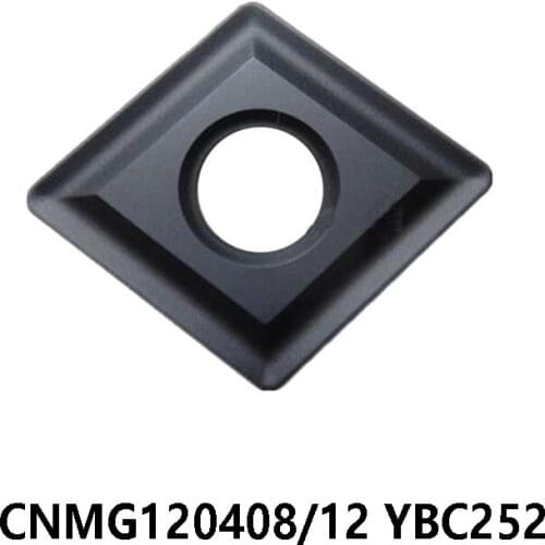 Original CNMG 120408 120412 CNMG120408 CNMG120412 YBC252 Carbide Inserts processing Steel Lathe Cutter Turning Tools Cutting