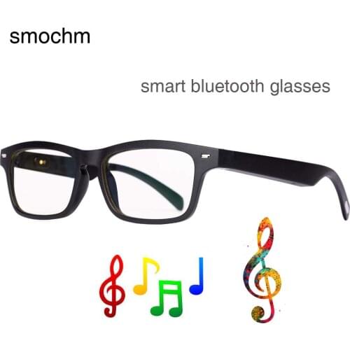 Smogls Blue Ray Blocked Polarized Smart Sunglasses UVA UVB Bluetooth Music Intelligent Sun Glass for iPhone Android Apple Watch