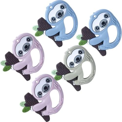10 PCS Baby Food Grade Silicone House Teether Girls And Boys Nursing DIY Making Baby Necklace House Fashion Teether
