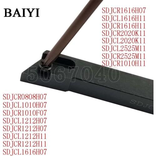 SDJCR0808H07/1010H07/H11/1212H07/H11/1616H07/H11/2020K11/2525M11 SDJCL1010H07/1212H07/H11/1616H07/H11/2020K11/2525M11Tool Holder