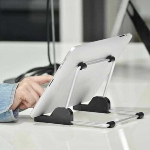 Foldable Adjustable Laptop Stand Tablet Bracket Holder Mount Aluminum Alloy Notebook Support JR Deals