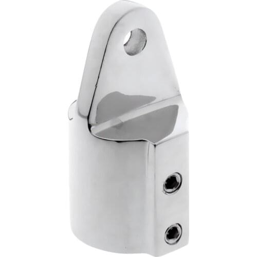 Bimini Top Eye End Cap Fits 22mm / 25mm Pipe Stainless Steel 316 Marine Hardware