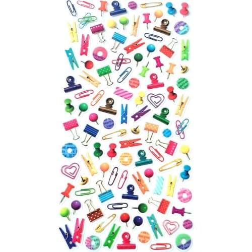 Pin the Good Memories Cute Decorative PVC Stickers