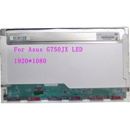 For Asus G750JX G750JW G75VX 17.3" LED FHD 1920 x 1080 LCD Screen Full-HD Display Matrix Panel Replacement