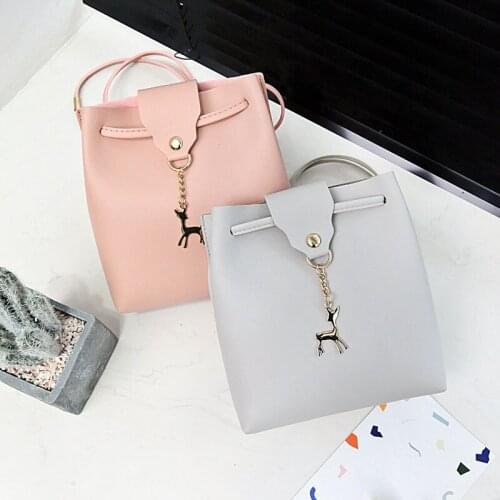 ZI CHUO XIAN Totes With Short Handles