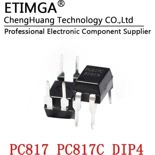 10PCS/LOT PC817 PC817COptical isolator/C file/Optical coupler DIP4