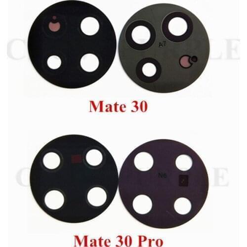 100x Rear Back Camera Glass Lens Cover For Huawei Mate 30 & Mate 30 Pro With Adhesive Sticker