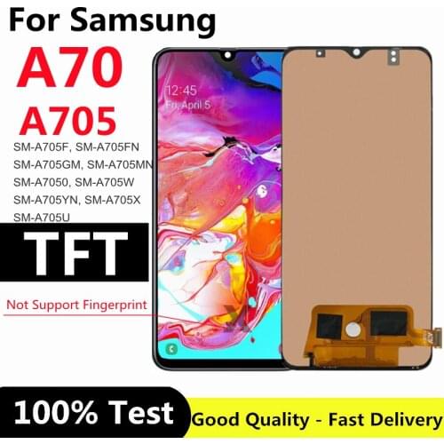 6.7" TFT For Samsung Galaxy A70 LCD A705 A705F A705FN/DS A705F/DS SM-A705GM/DS Display Touch Screen Digitizer Assembly