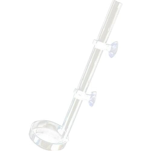 896B Acrylic Shrimp Feeding Tray Fish Food Feeder Aquarium Fish Tank Feeding Tube