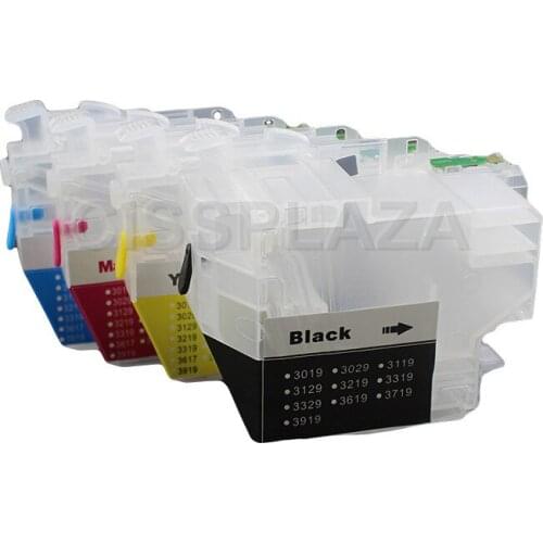 CISSPLAZA 5sets LC3019 LC3017 empty Refillable Ink Cartridge for Brother MFC-J5330DW MFC-J6530DW mfc-J6730DW MFC-J6930DW