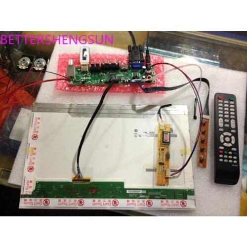 CLAA215FA01 1920x1080 21.5 inch LCD screen modified TV driver board with USB function