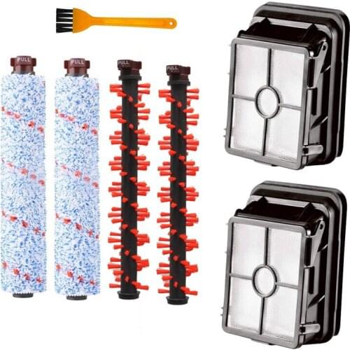 Vacuum Cleaner Square Parts Filter Hepa Multi-Surface Brush Roll & Filter for Bissell Crosswave 1866/1868/1926/1785