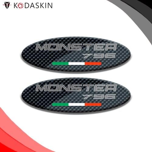 KODASKIN Motorcycle Sticker Decal Carbon 3D for DUCATI MONSTER 796