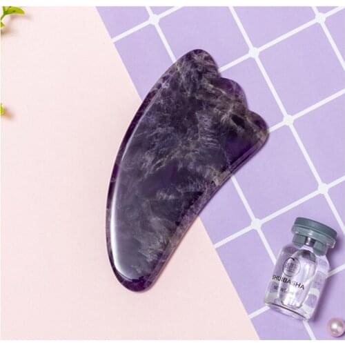 Natural Jade Stone Gua Sha Scraping Board Body Care Massage Tool Spa Acupuncture Scraper For Back Face Arm Leg