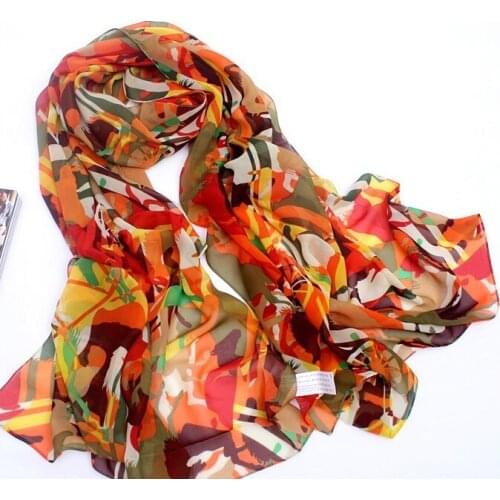 New Special Print Adult Thin Long Design Cotton Scarf Womens Autumn And Winter Yarn Oversized Beach Towel