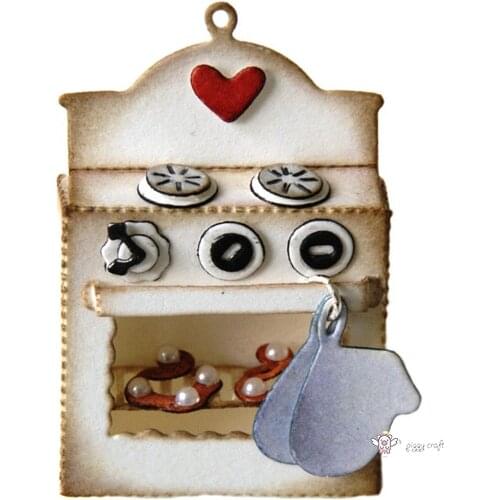 Mmao Crafts Metal Steel Cutting Dies Kitchen baking oven Stencil For DIY Scrapbooking Paper/photo Cards Embossing Dies