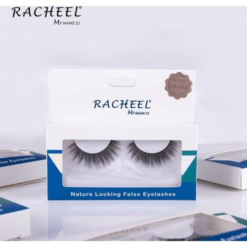New One Pair 3D Natural Soft Faux Mink False Eyelashes High-quality Thick Curl False Lashes Extensions Beauty Makeup