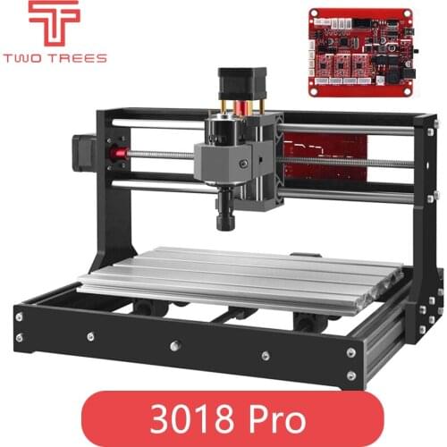 Twotrees CNC 3018 PRO diy cnc engraving machine Pcb Milling Machine laser engraving GRBL control cnc engraver laser 3018