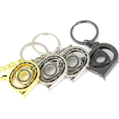 Wankel Engine keychain for men key ring car key chain creative rotor keychain high quality portachiavi chaveiro llaveros hombre