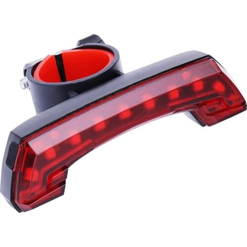 Bicycle LED tail light Mountain bike USB rechargeable tail light Warning light Night riding tail light Bicycle accessories