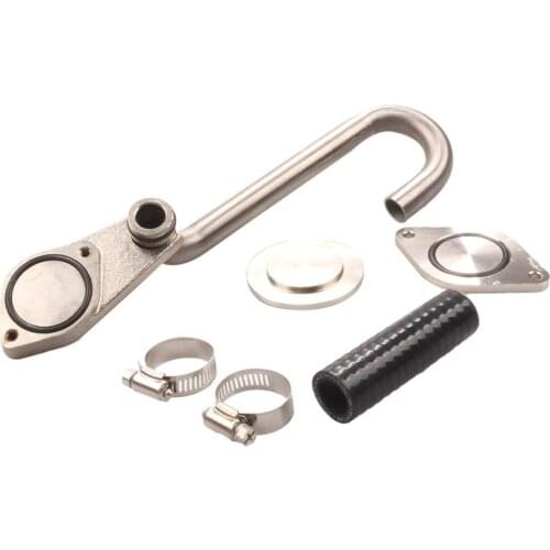 1Set Car Racing EGR power stroke Bypass Delete Kit for 03-07 Ford F250 F350 F450 6.0L POWERSTROKE Diesel Turbo accessories