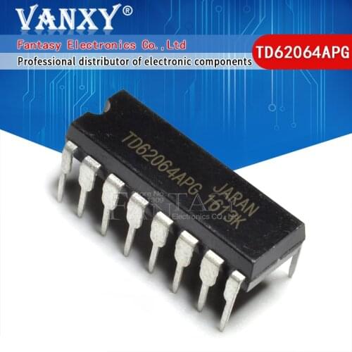 10pcs TD62064APG DIP16 TD62064AP DIP TD62064 DIP-16