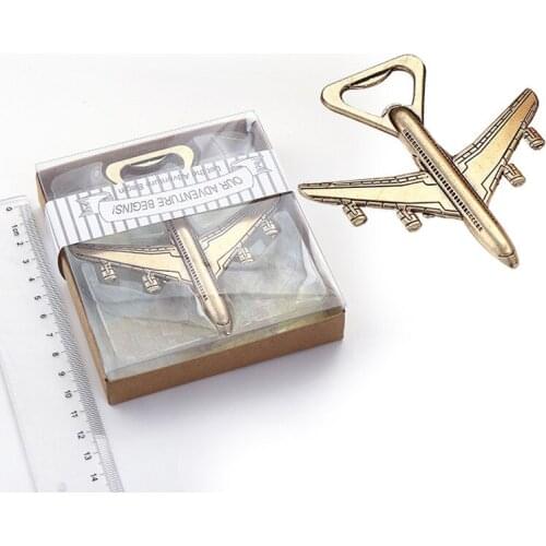 100pcs/lot Airplane Beer Bottle Opener for Hot Sell