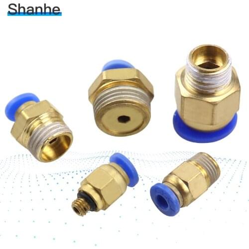 5PCS PC8-01 air straight pneumatic tube fitting PC8-02 One touch hose quick exhaust pipe connector pc8-03 pc8-04