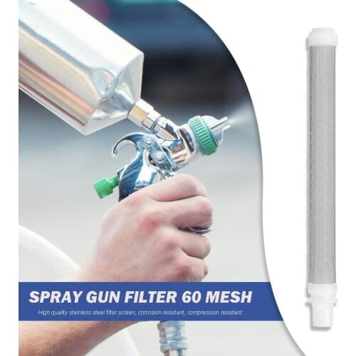 5pcs Replacement Airless Spray Gun Filters Mesh Airless paint Sprayer Parts 60 Mesh Paint Sprayer Machine Accessories