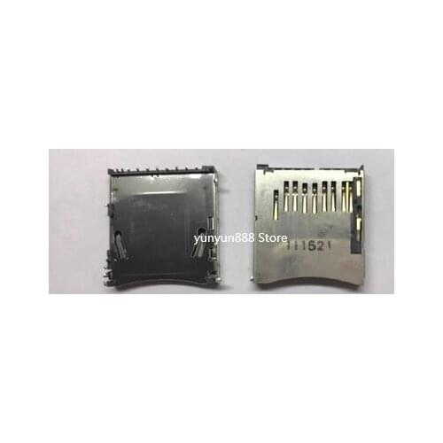 Used Original SD memory card slot repair parts for Nikon D3000 D3100 D5100 D5000 D90 D7000 SLR