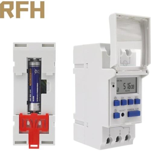 THC 15A 220V Digital LCD Weekly Programmable Digital Timer Switch Time Relay