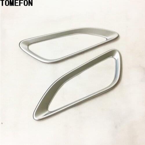 For Jaguar F-Pace f pace X761 2016 2017 ABS Chrome Side Gear Box Panel Decoration Frame Trim Car Interior Styling 2pcs