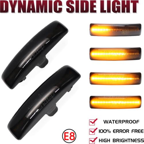 For Land Rover Range Rover Sport Discovery 3 4 Freeland 2 Dynamic LED Turn Signal Side Marker Lamp Water Blinker Indicator Light