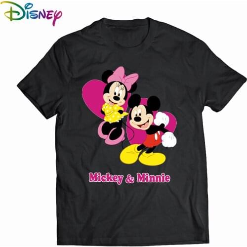 Disney Mickey cartoon Tshirt Tops Summer casual oversized Women T-shirts Ulzzang hip hop Streetwear Harajuku short sleeve tshirt