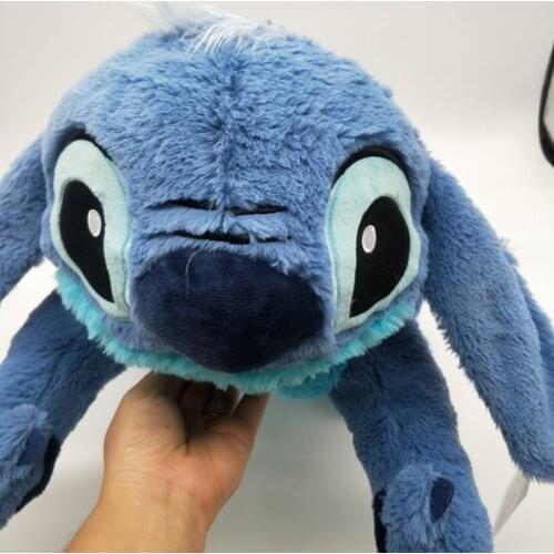 Disney 45cm high quality Stitch plush toy stuffed toys doll Soft pillow Plush cushions A birthday present for your child
