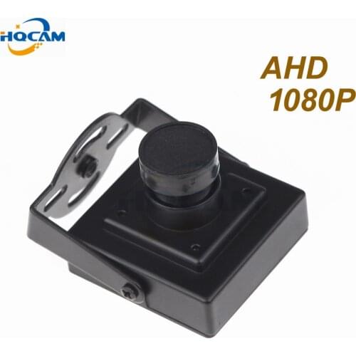 HQCAM 1080P Mini AHD camera 2000TVL 2.0megapixel AHD Camera CCTV security camera indoor AHD mini camera ahd Indoor Metal