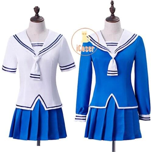 Anime Fruits Basket Tohru Honda Cosplay Costume Machi Kuragi JK Uniform Girl School Sailor Suit Sisters Halloween Cosplay Outfit